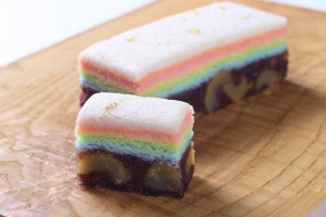 念願の「虹の架け橋」のお菓子が出来ました